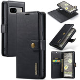 DG.MING Crazy Horse Texture Detachable Magnetic Leather Phone Case, For Google Pixel 7A